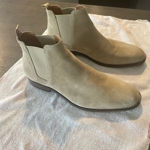 Aldo. Suede Chelsea Boots. Tan. Size 10